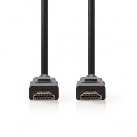 Premium High Speed HDMI™ Cable with Ethernet | HDMI™ Connector - HDMI™ Connector | 1.00 m | Black
