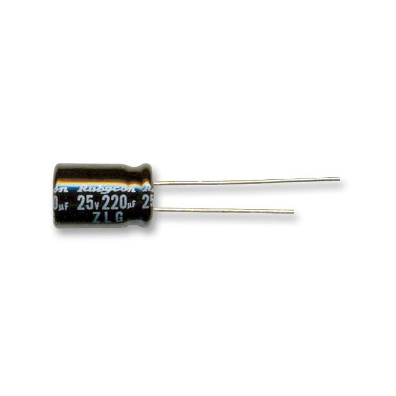 Electrolytic,  120 µF,  16V, T-max: 105°, Low Z
