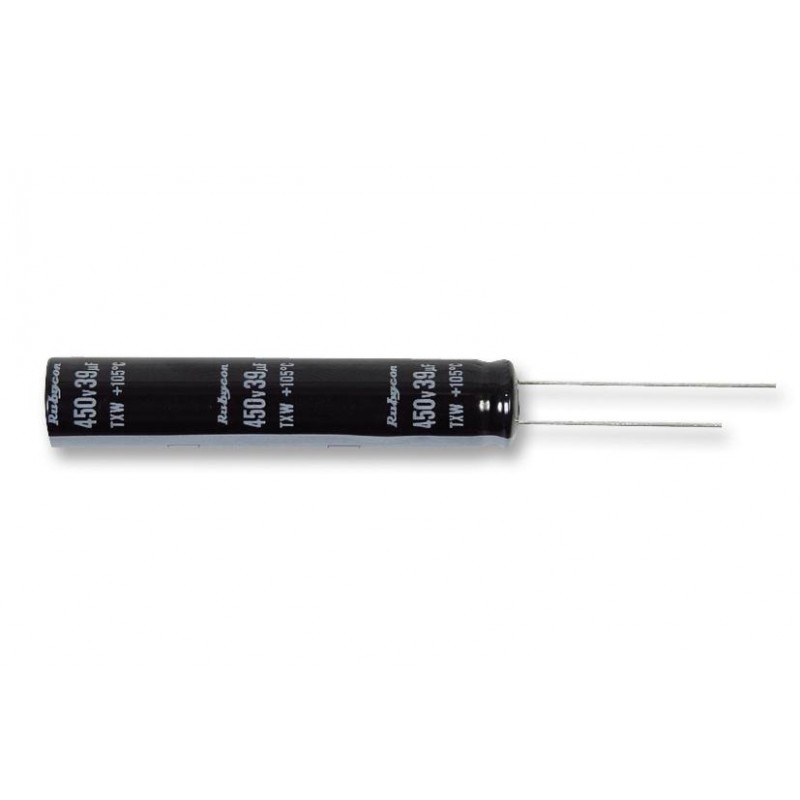 Electrolytic,  100 µF,  450V, T-max: 105°