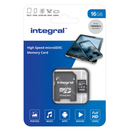 16GB MICROSDHC V10 UHS-I U1