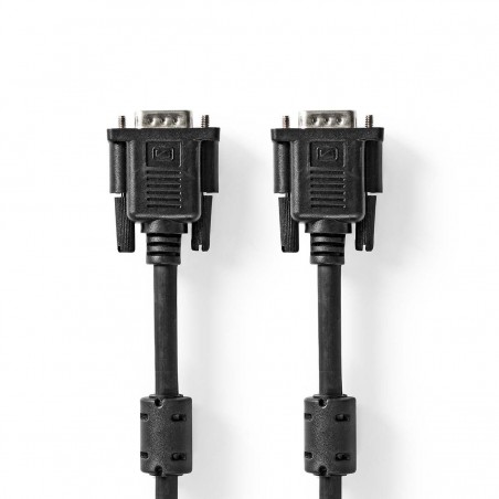 VGA cable VGA male - VGA male 10.00 m black