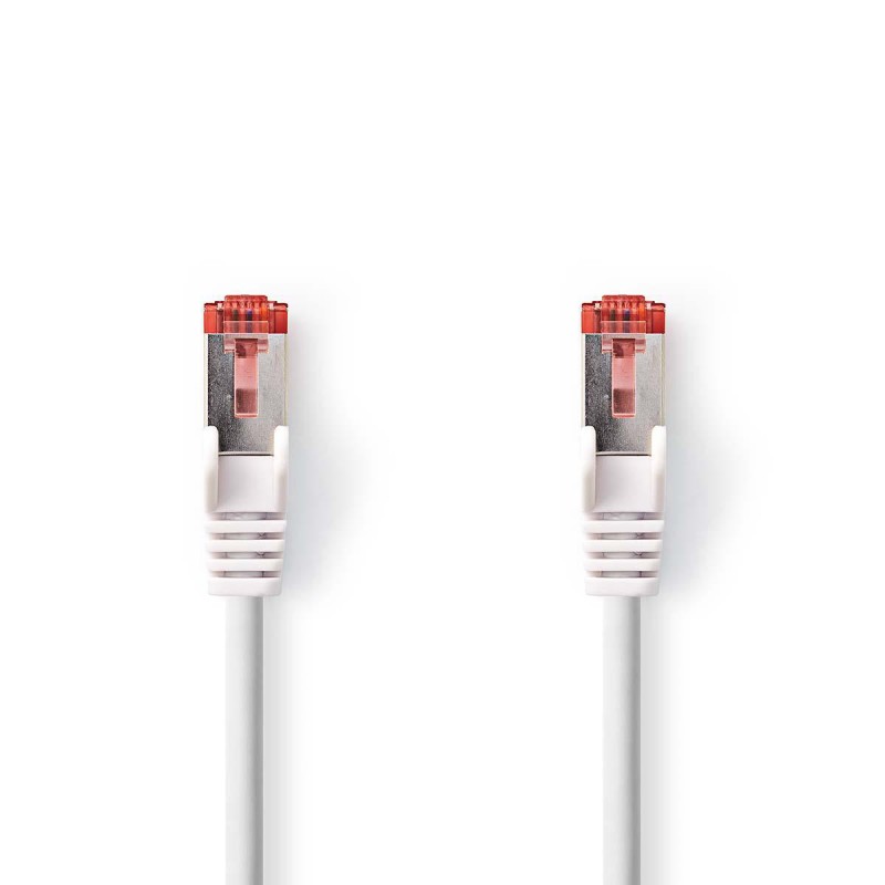 CAT6 S/FTP Network Cable 1.50 m White