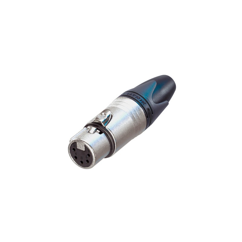 XLR cable socket prefix/prefix5suffix/suffix Cable socket/straight XX Soldering Connections nickel-plated