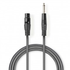 Unbalanced mic/line cable 1.5m