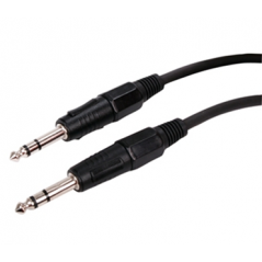 Guitar cable stereo jack - stereo jack 3.00 m