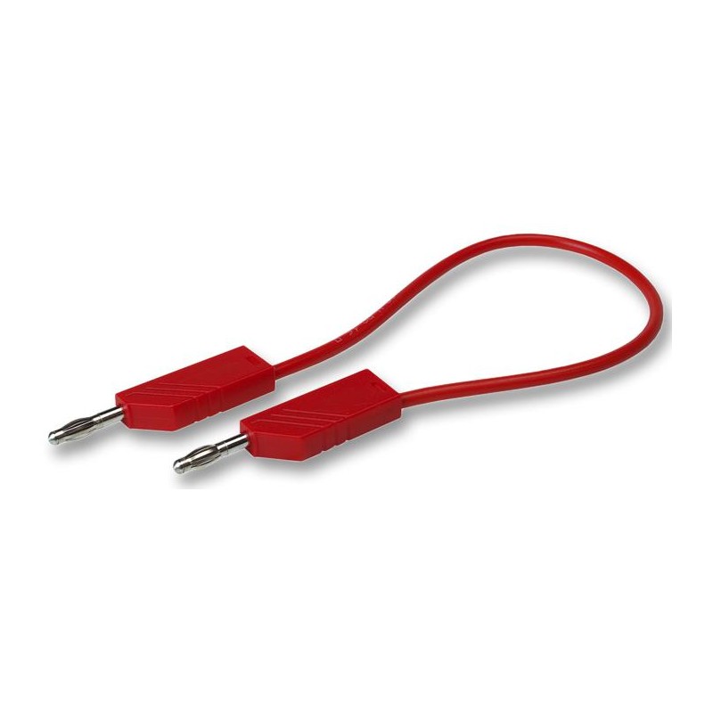 TEST LEAD 4mm RED 1m
