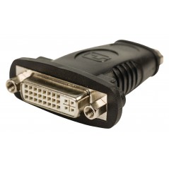 HDMI - DVI adapter HDMI input - DVI female black