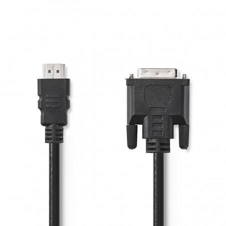 HDMI - DVI cable HDMI Connector - DVI-D 24+1-pin male 10.0 m black