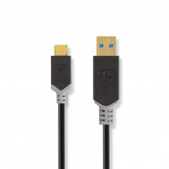 USB 3.1 Cable | Type-C Male - A Male | 1.0 m | Anthracite