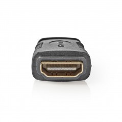 HDMI adapter HDMI mini connector - HDMI input black