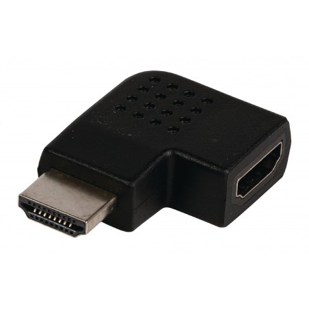 HDMI adapter HDMI connector left angled - HDMI input black