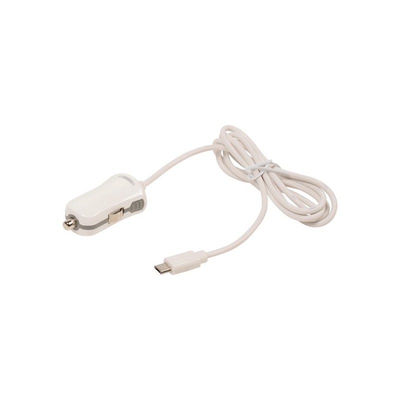 Micro USB AC charger Micro USB male - AC home connector 1.00 m white 2.1A