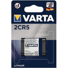 2CR5 lithium battery 6 V 1500 mAh 1-blister