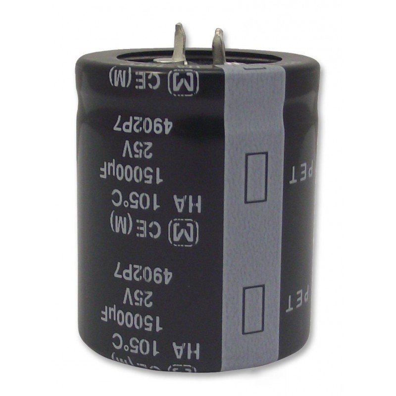 Electrolytic,  6800 µF,  35V, T-max: 105°