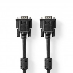 VGA cable VGA male - VGA male 2.00 m black