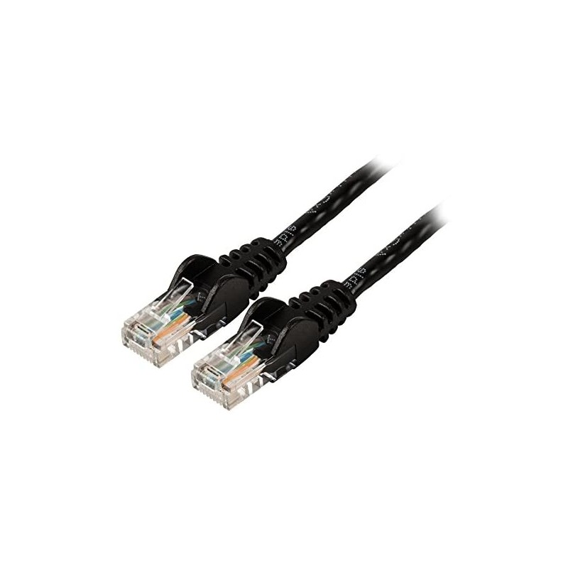 UTP CAT5e network cable RJ45 male - RJ45 male 10.0 m black