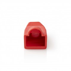 RJ45 strain relief boot red 10 pcs