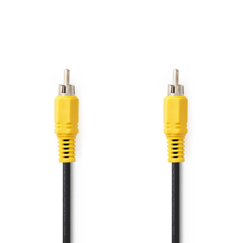 RCA composite cable male - RCA composite male 3.00 m black