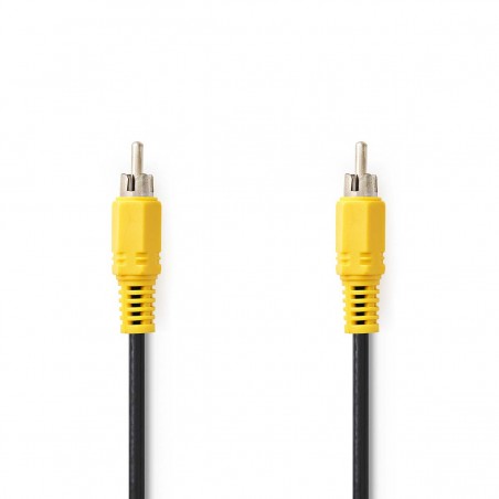 RCA composite cable male - RCA composite male 3.00 m black