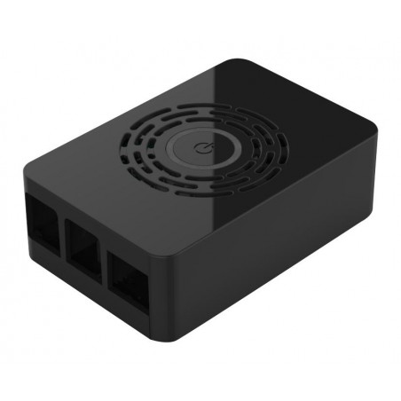 RPI4 case - Black w/integrated power button