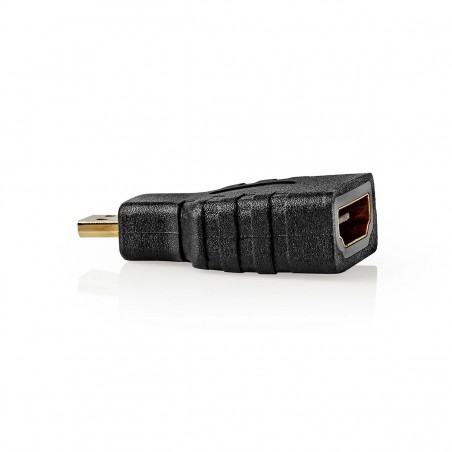 HDMI adapter HDMI micro connector - HDMI input black