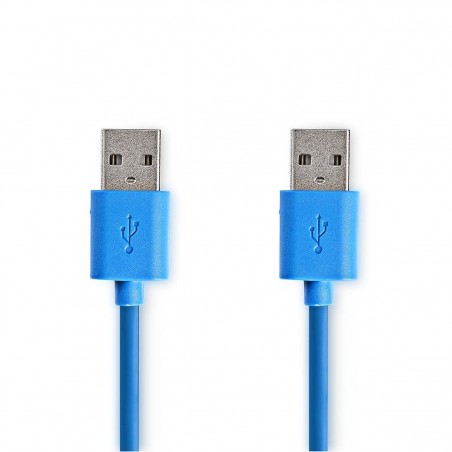 USB 3.0 USB A male - USB A male cable 2.00 m