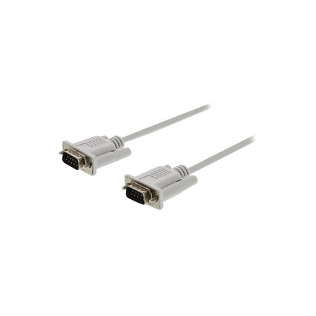 Serial cable D-SUB 9-pin male - D-SUB 9-pin male 2.00 m ivory